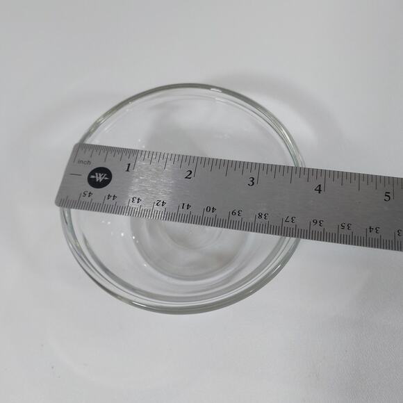 Anchor Hocking 6 oz 177 ml Custard Cup Bowls Clear Made in the‎ USA - Picture 4 of 4